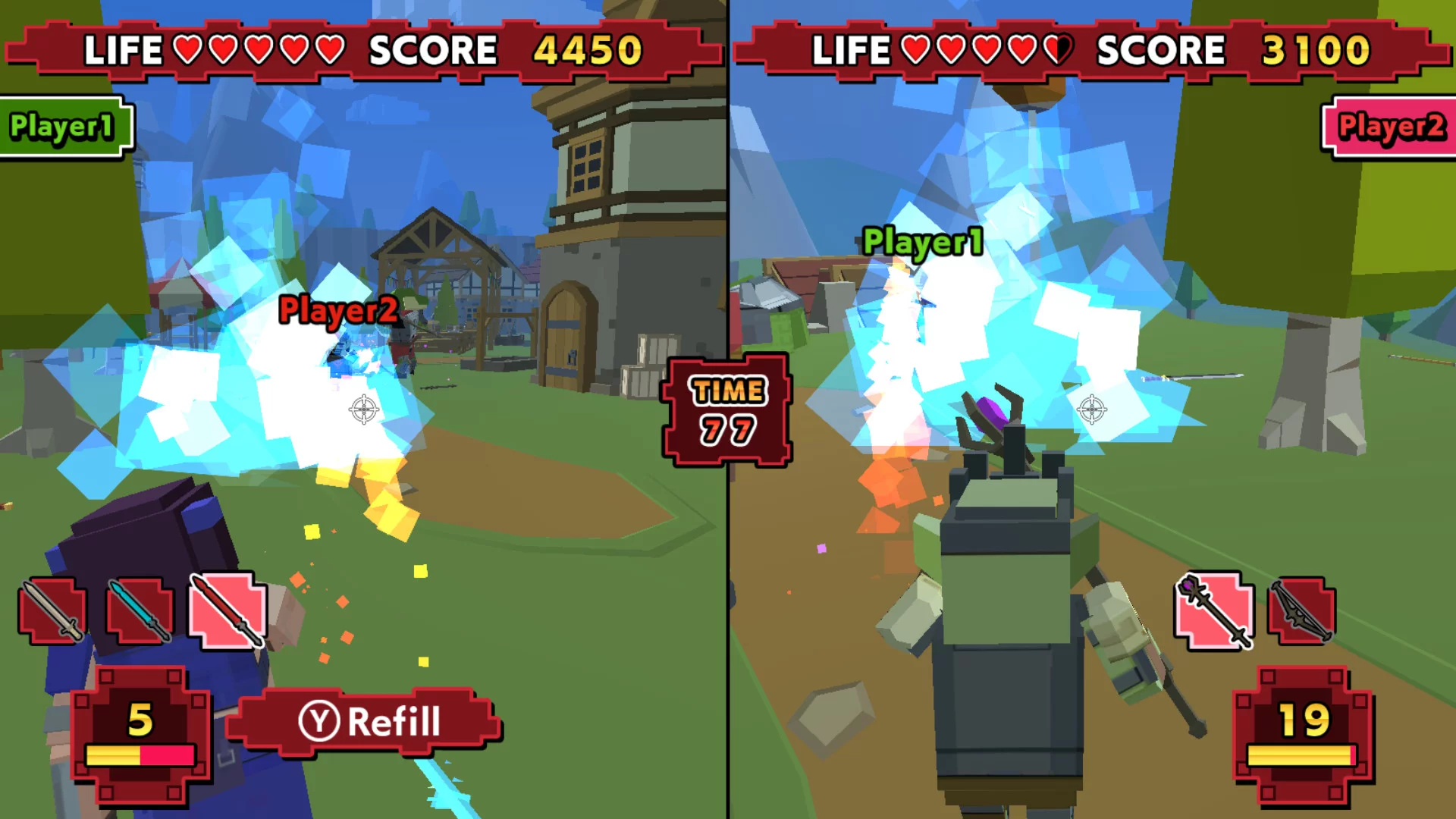 Изображение игры: Voxel Sword