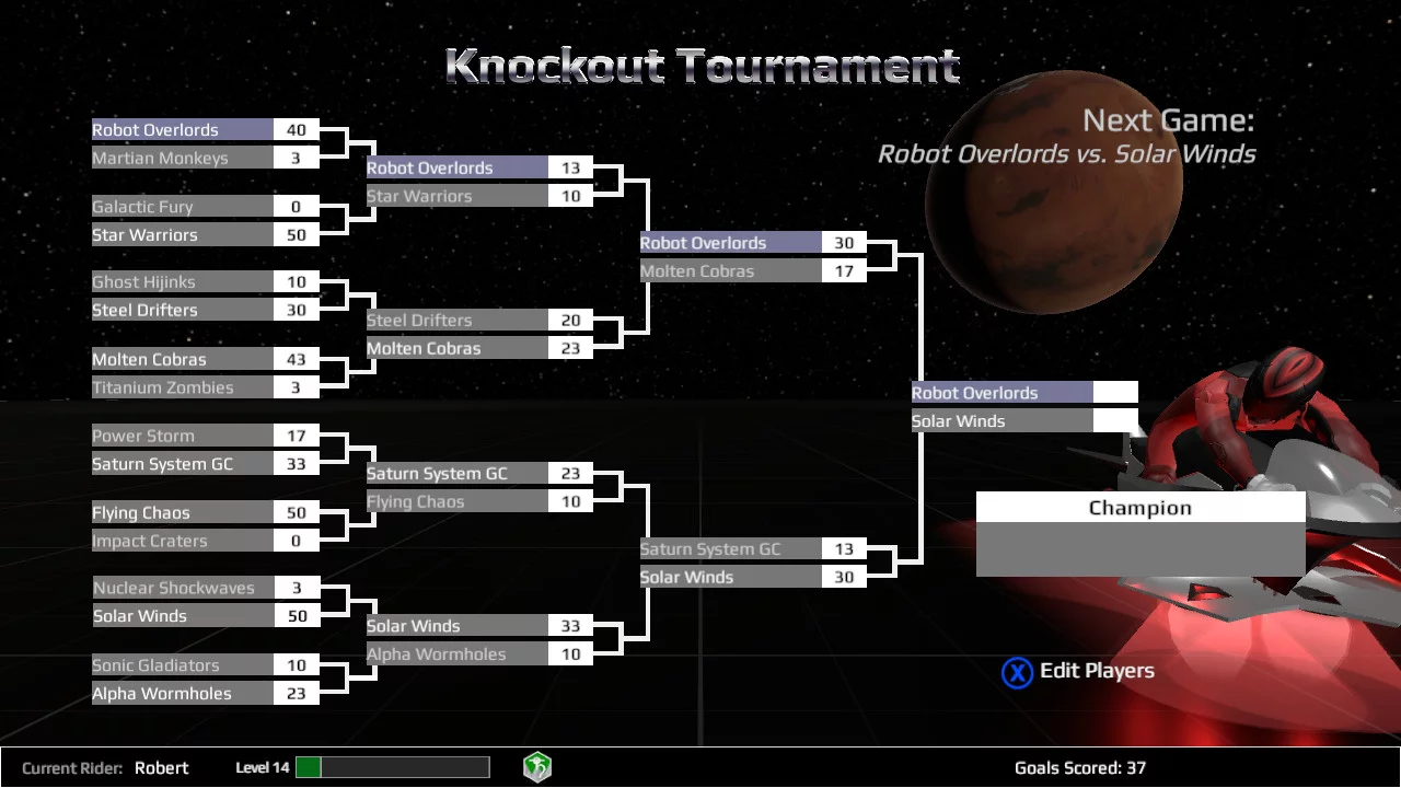 Изображение игры: Space Hockey