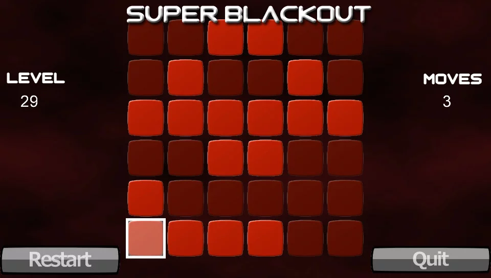 Изображение игры: Super Blackout