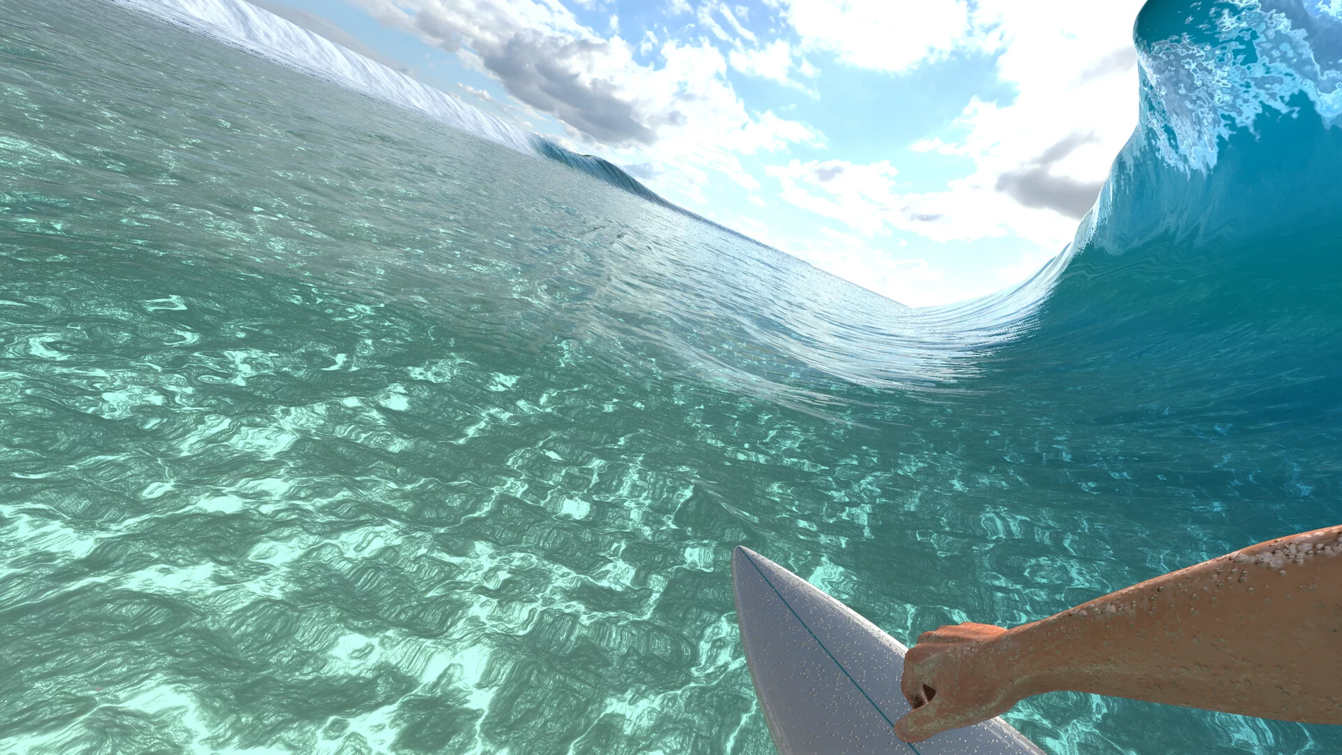 Изображение игры: Virtual Surfing