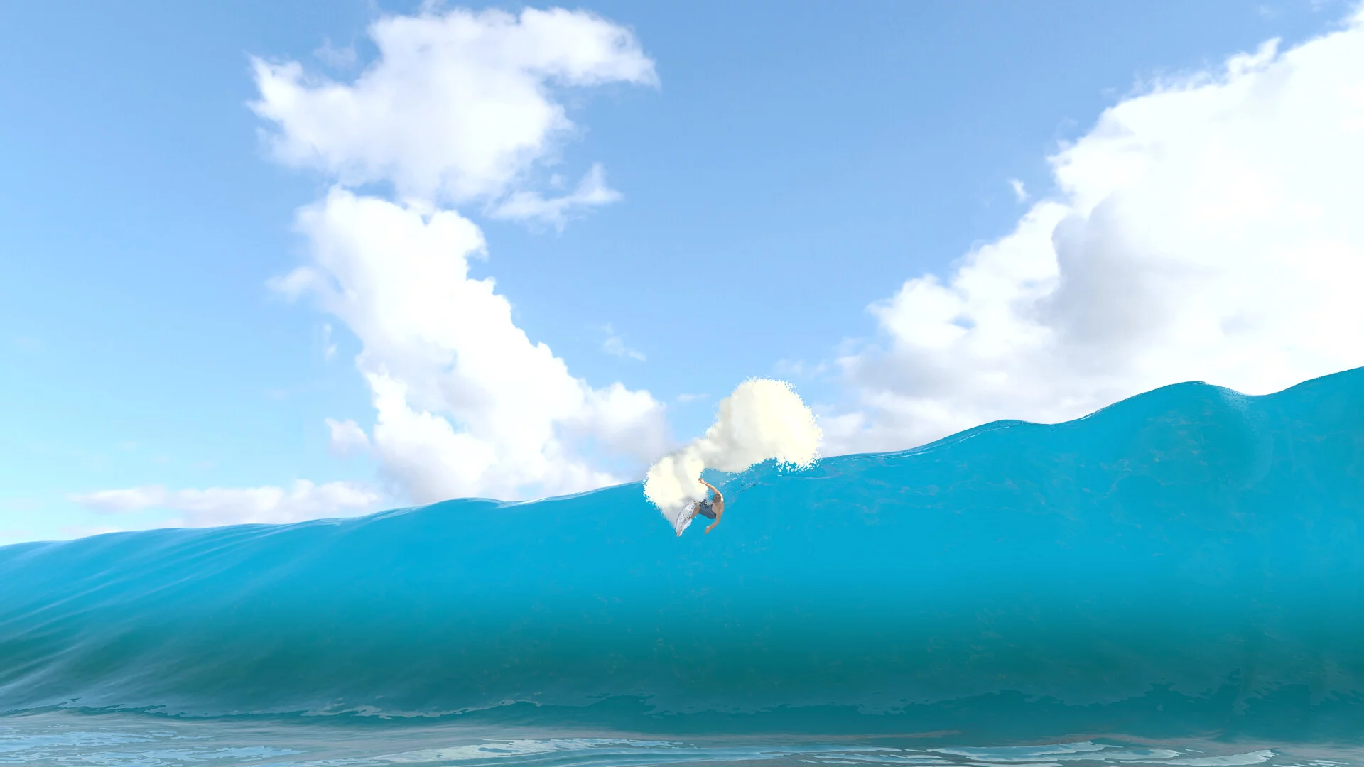 Изображение игры: Virtual Surfing