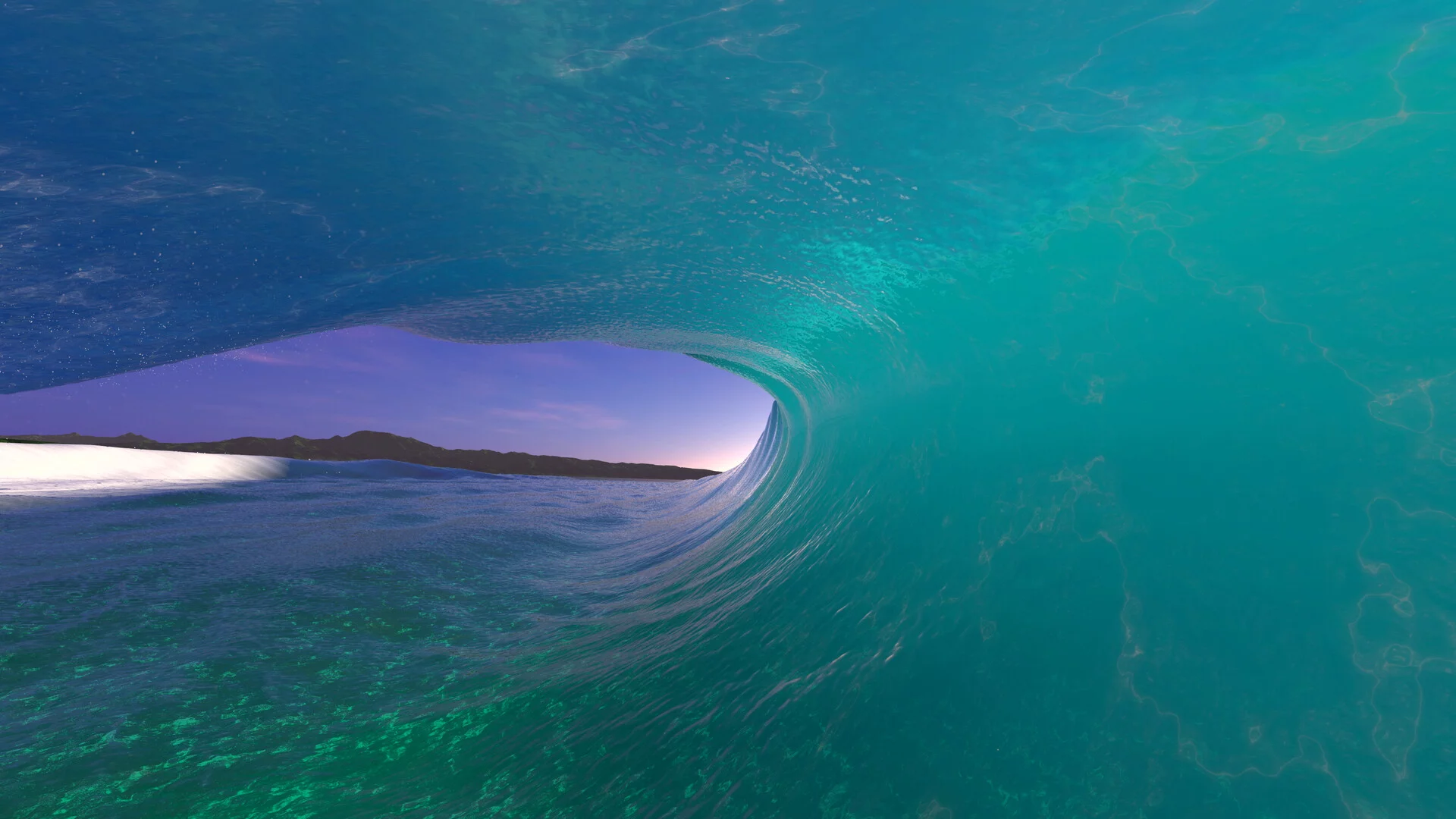 Изображение игры: Virtual Surfing