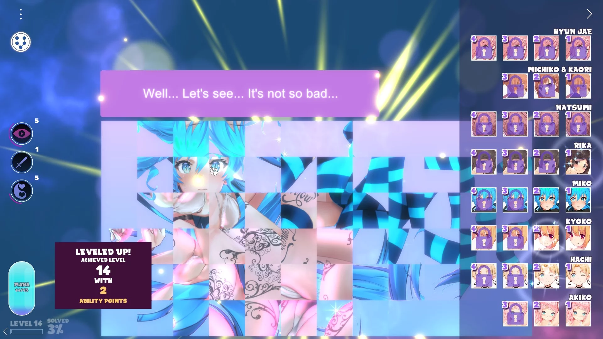 Изображение игры: Hentai Mosaique Puzzle