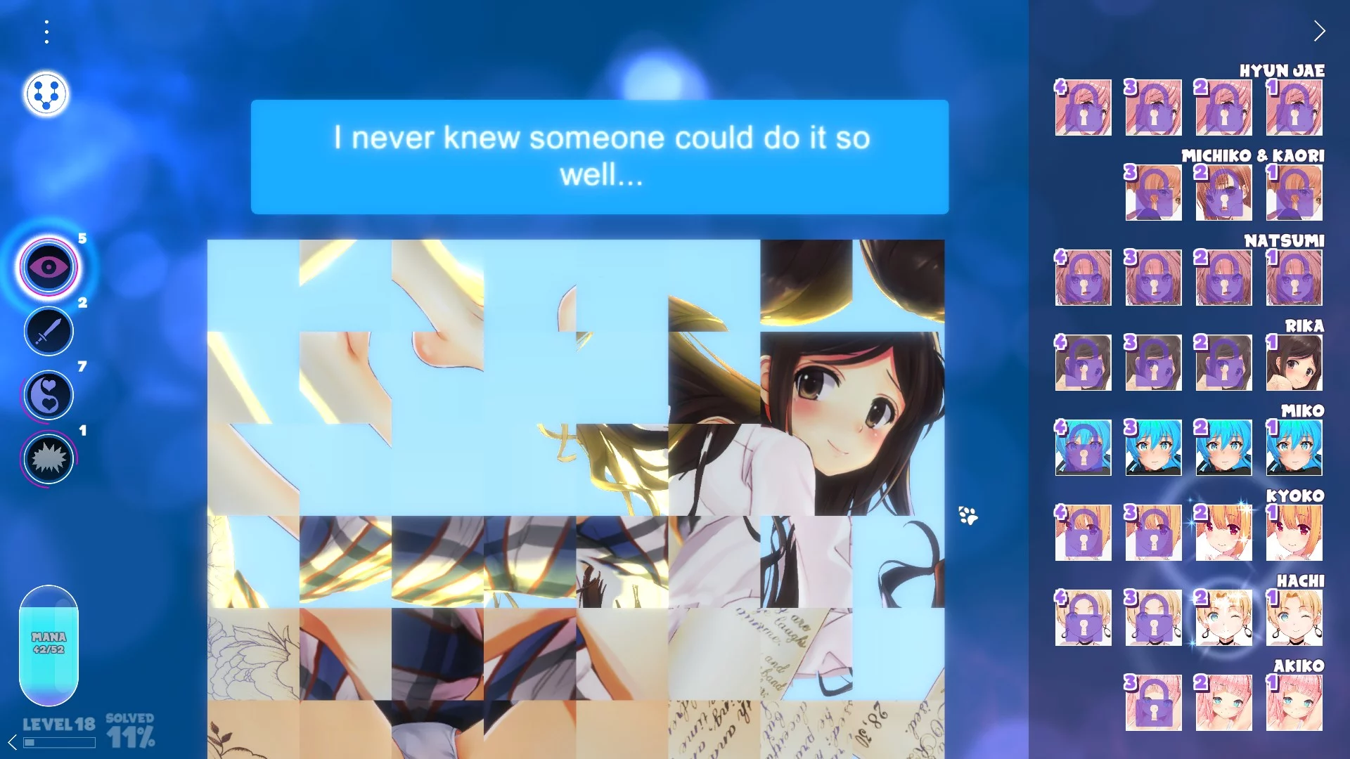 Изображение игры: Hentai Mosaique Puzzle