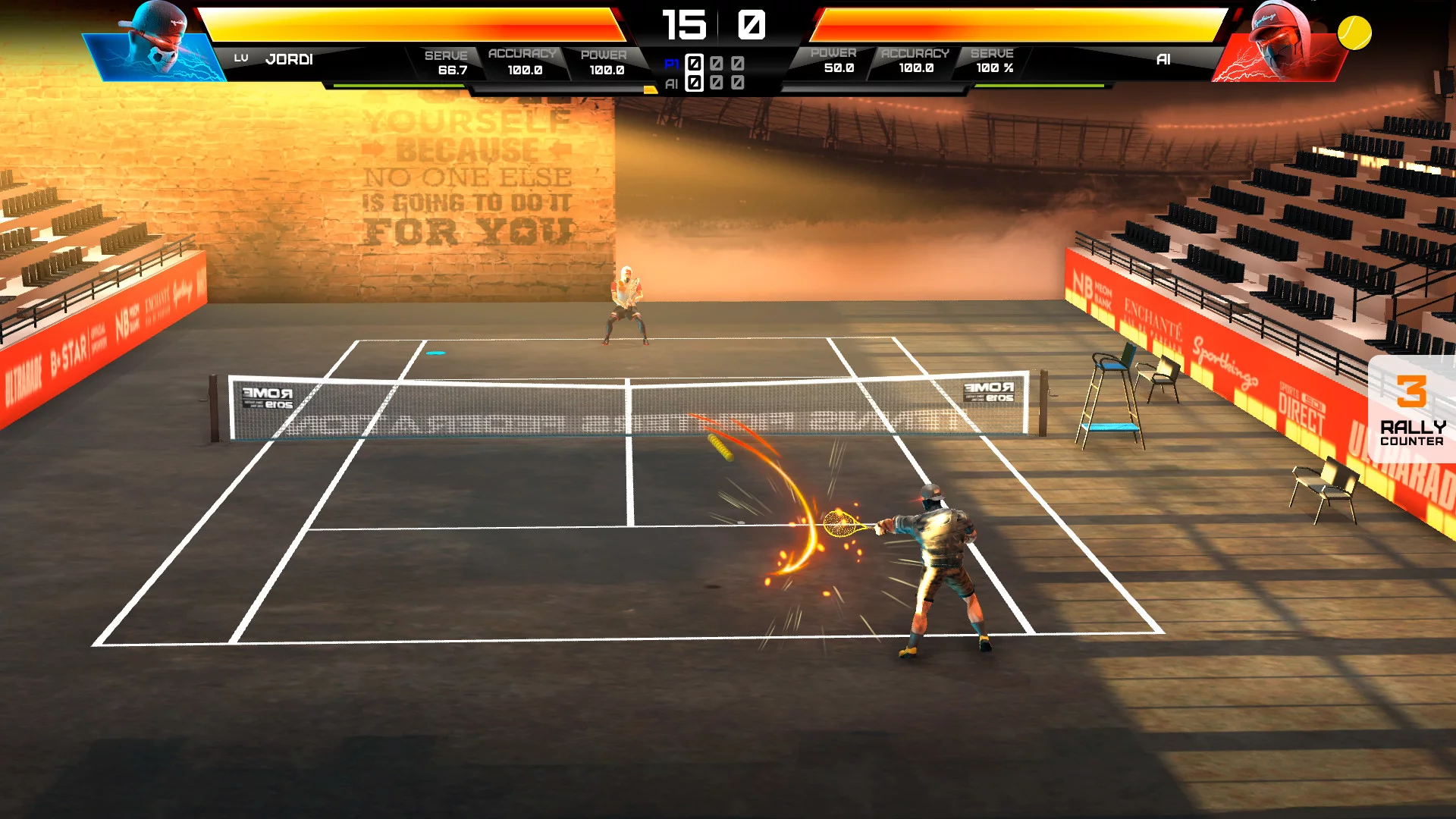Изображение игры: Tennis Fighters