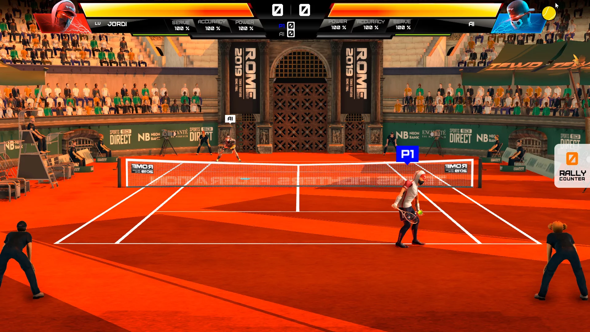 Изображение игры: Tennis Fighters