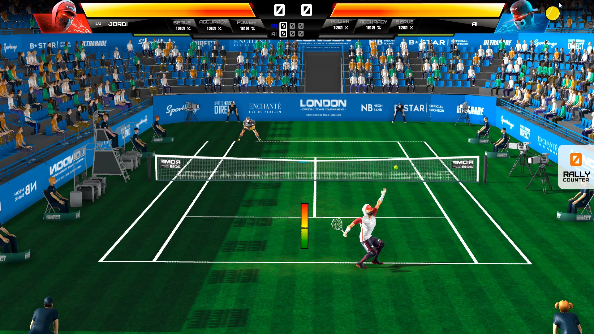Изображение игры: Tennis Fighters