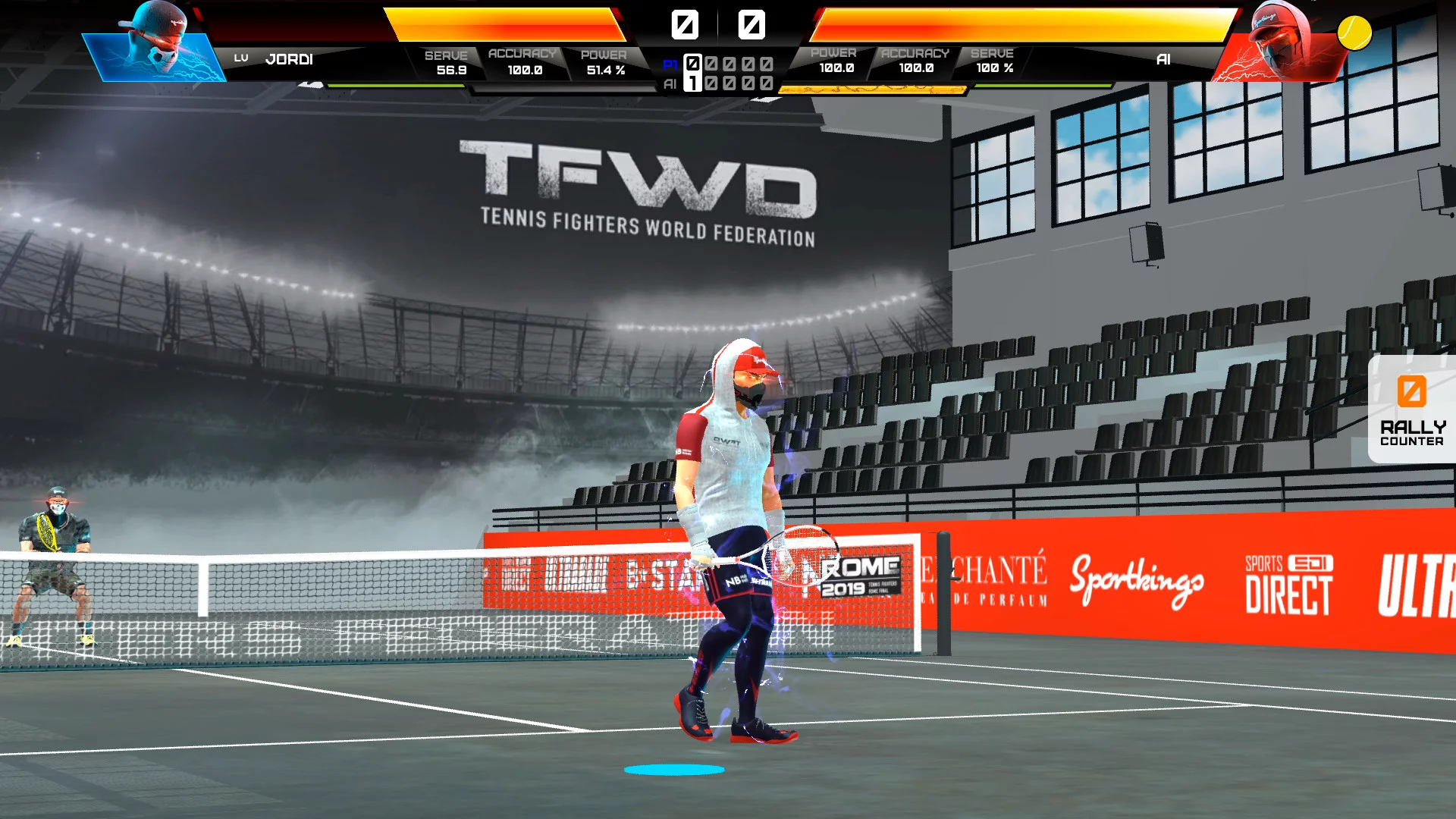 Изображение игры: Tennis Fighters