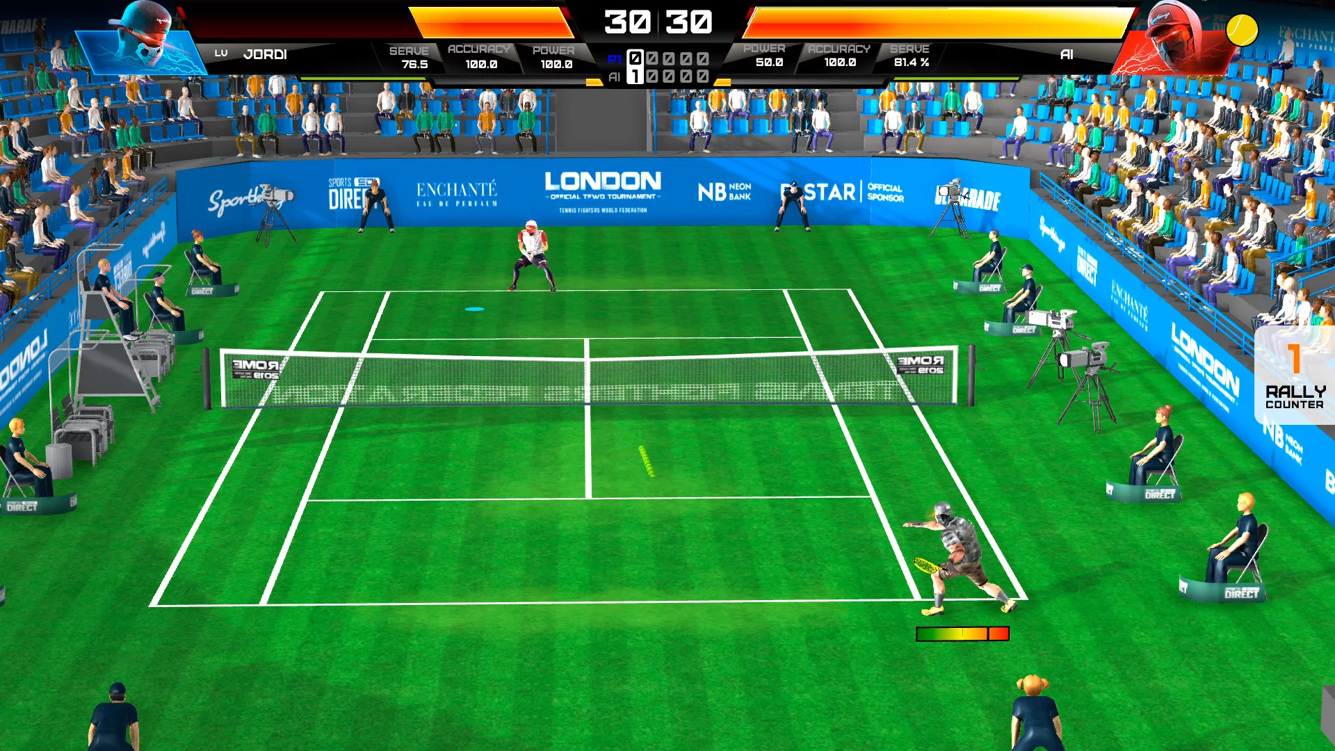 Изображение игры: Tennis Fighters
