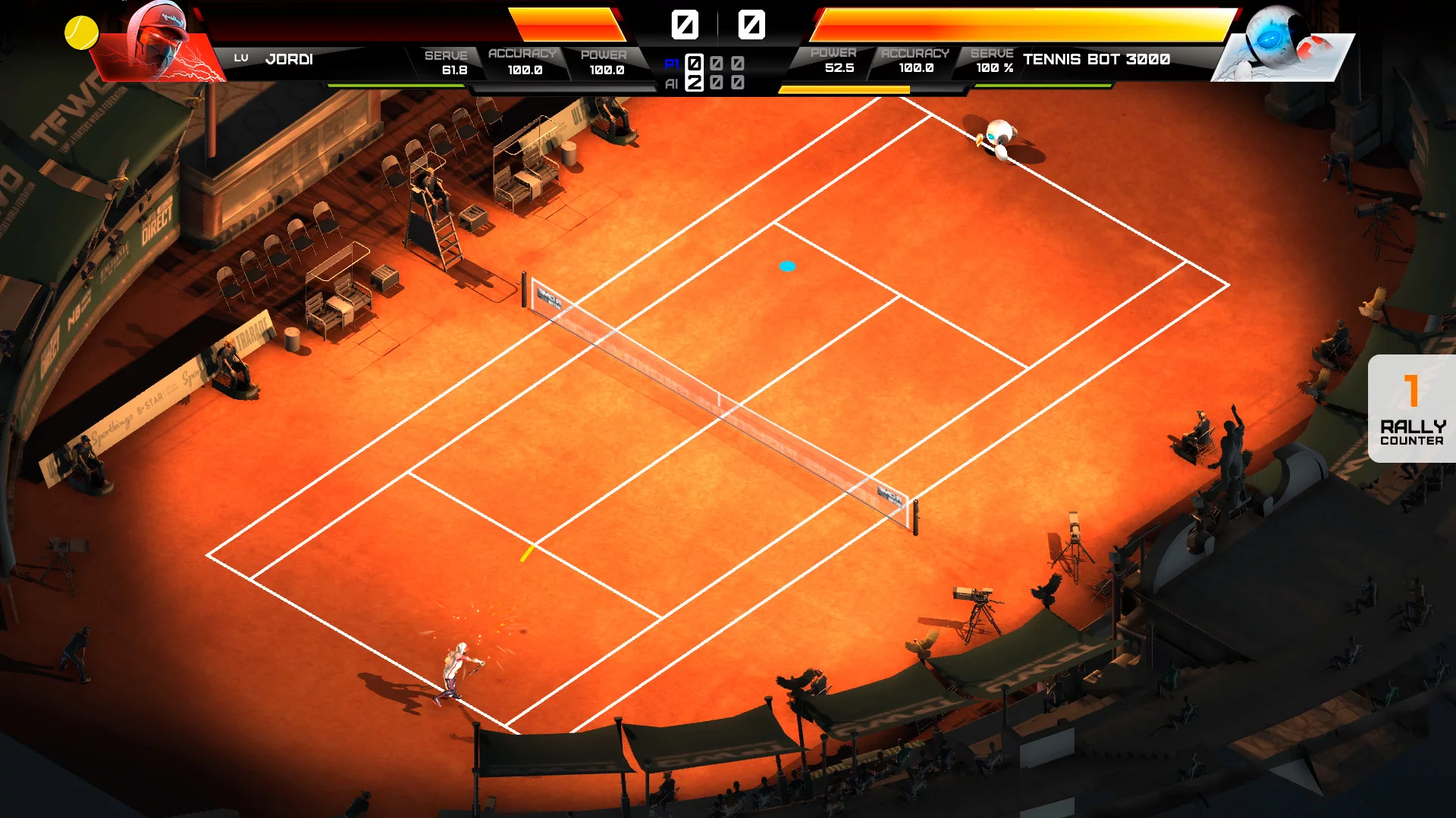 Изображение игры: Tennis Fighters
