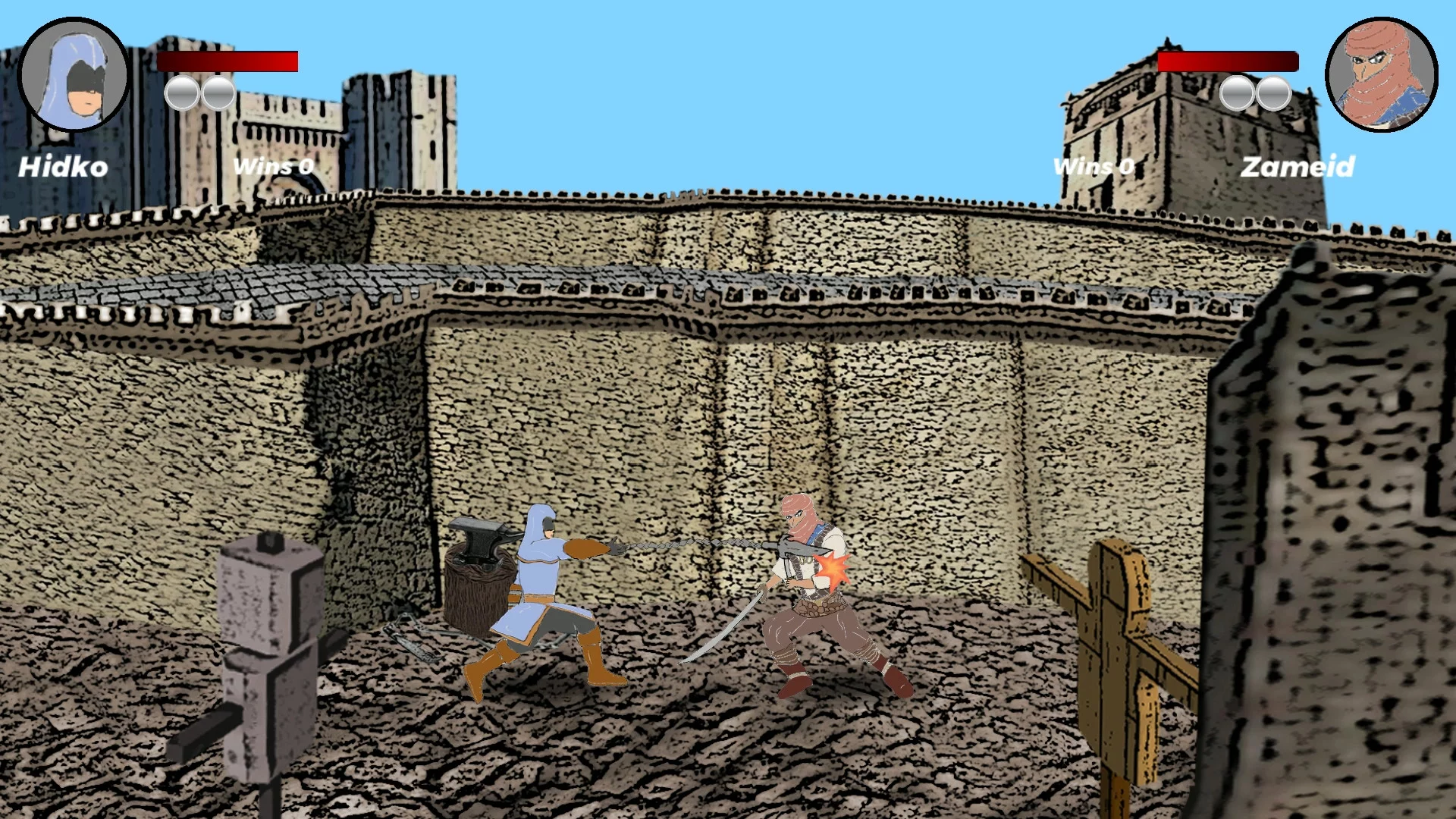 Изображение игры: Steel Fight