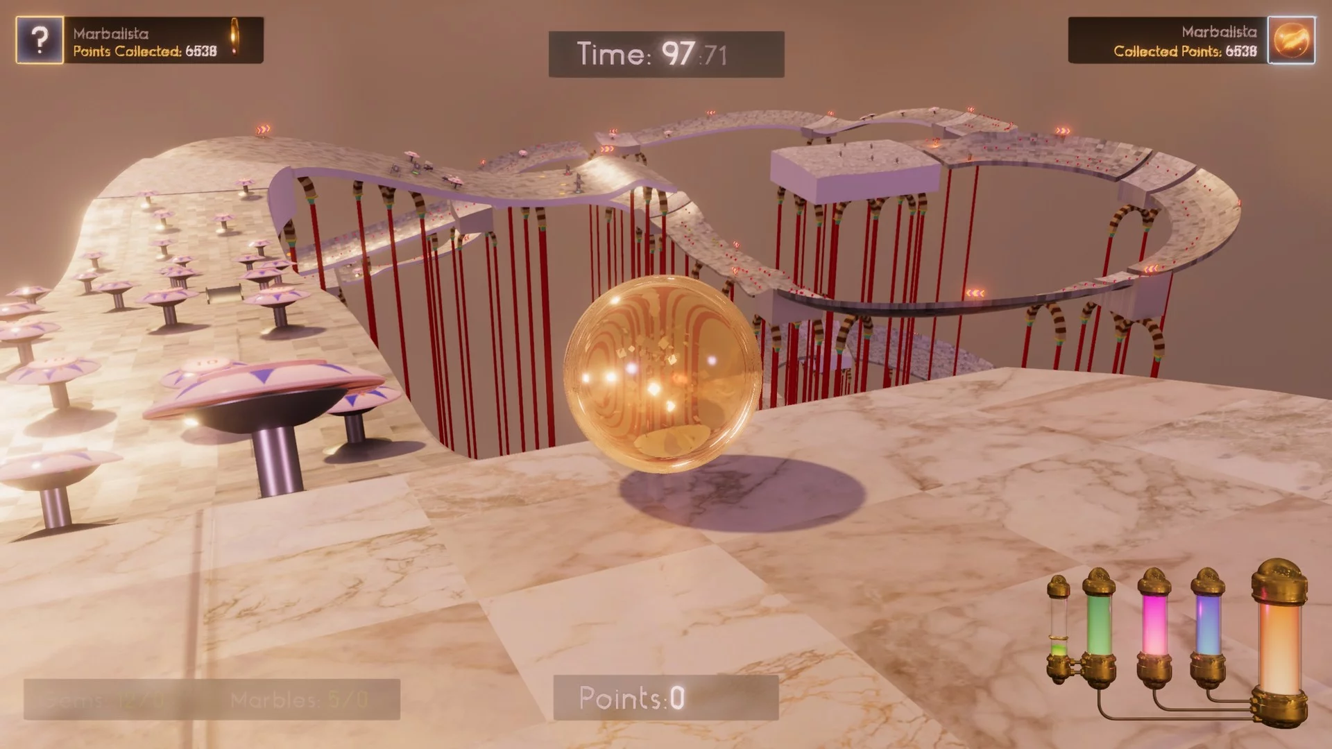 Изображение игры: Marble Odyssey