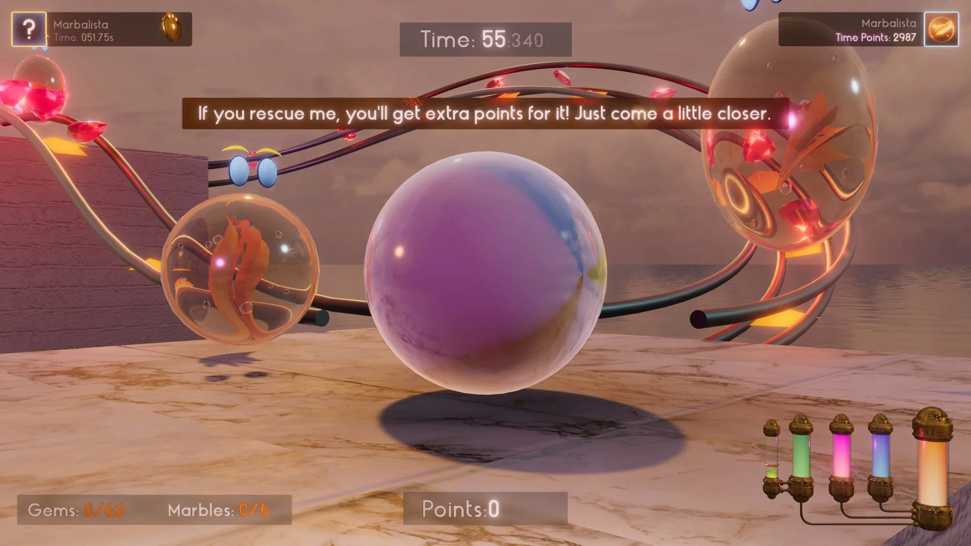 Изображение игры: Marble Odyssey