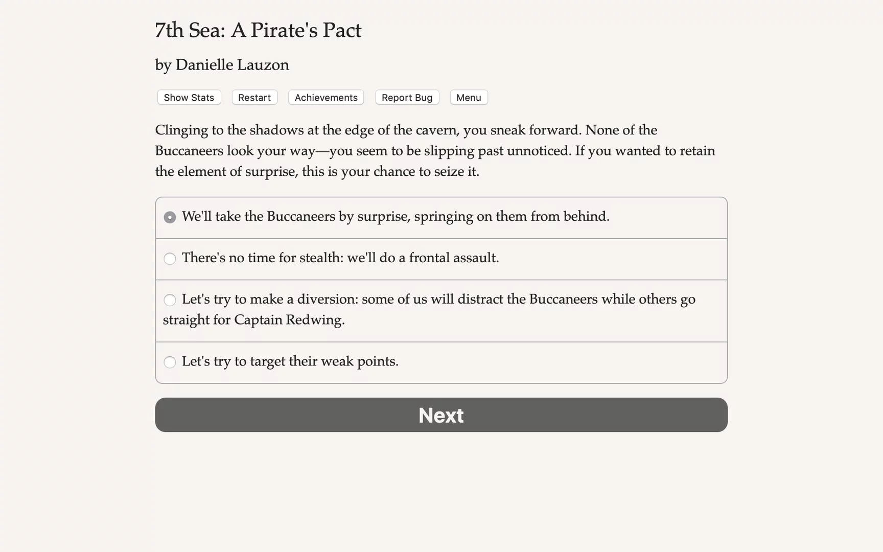 Изображение игры: 7th Sea: A Pirate's Pact