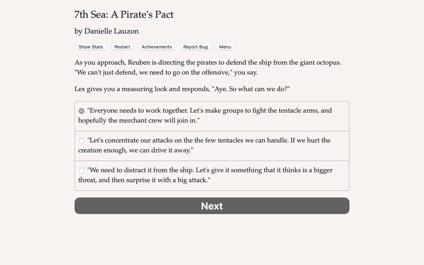 Изображение игры: 7th Sea: A Pirate's Pact