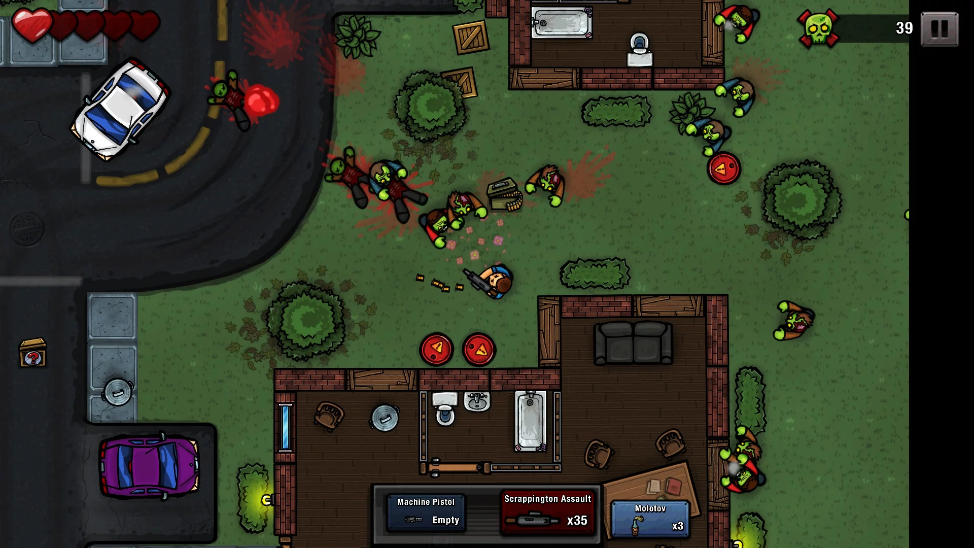 Изображение игры: Zombie Scrapper