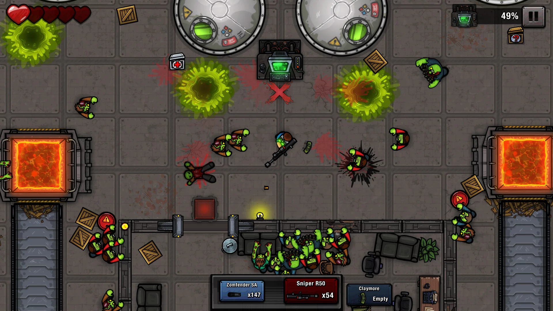 Изображение игры: Zombie Scrapper