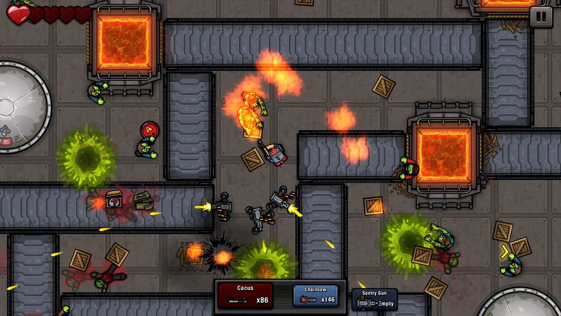 Изображение игры: Zombie Scrapper