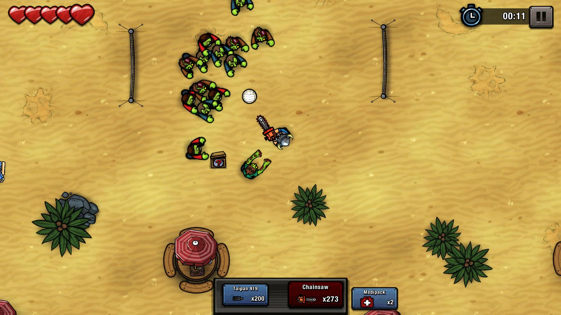Изображение игры: Zombie Scrapper