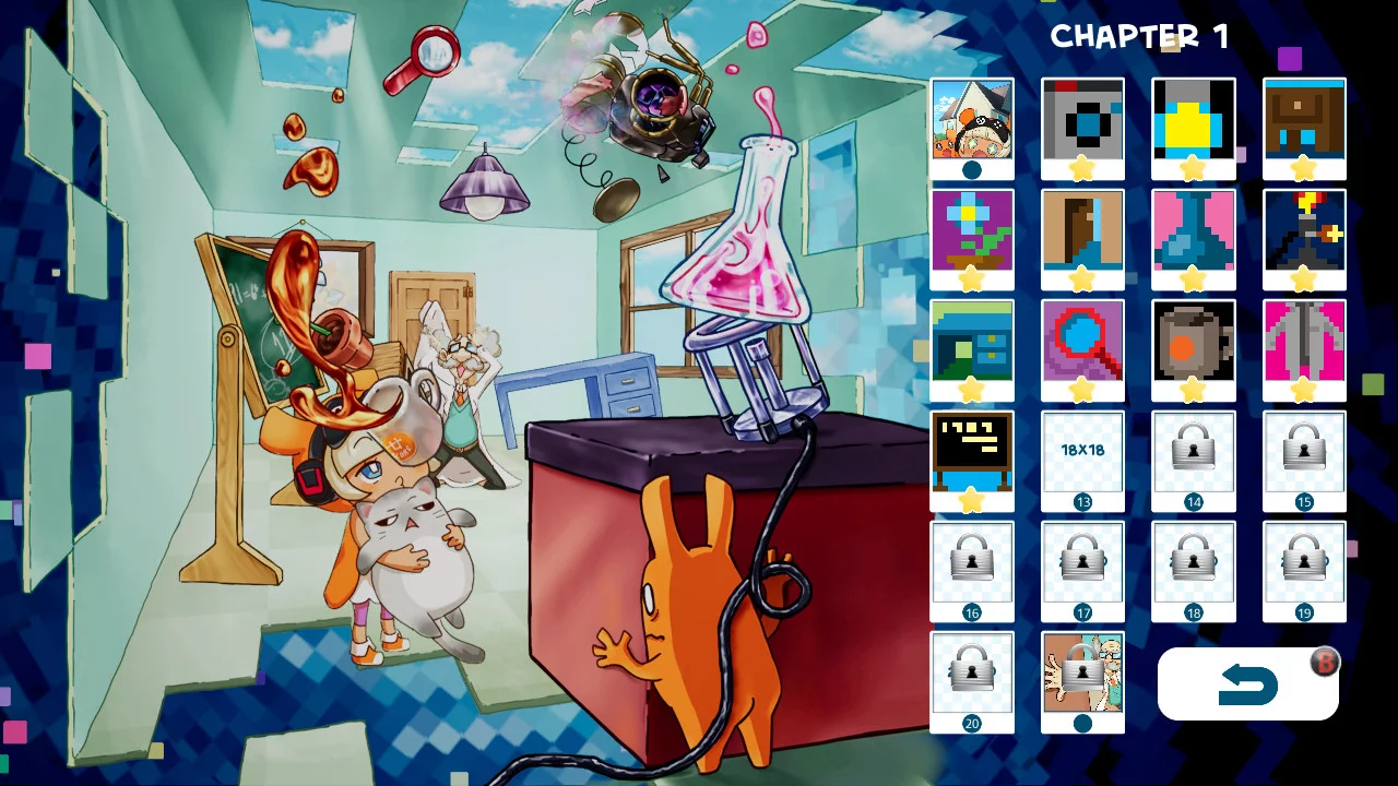 Изображение игры: Piczle Lines DX+α