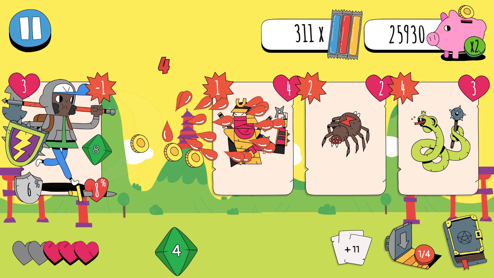Изображение игры: Knights of the Card Table