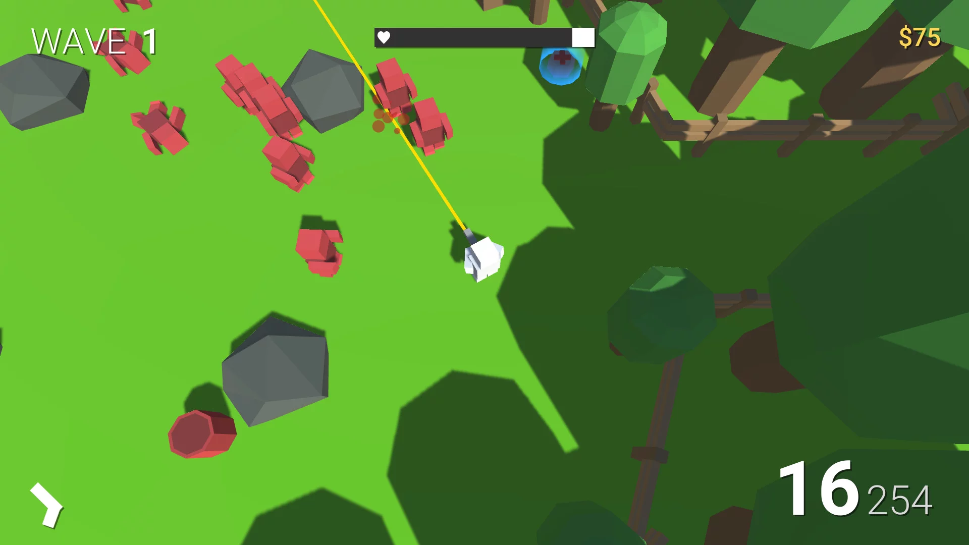 Изображение игры: Cube Defense