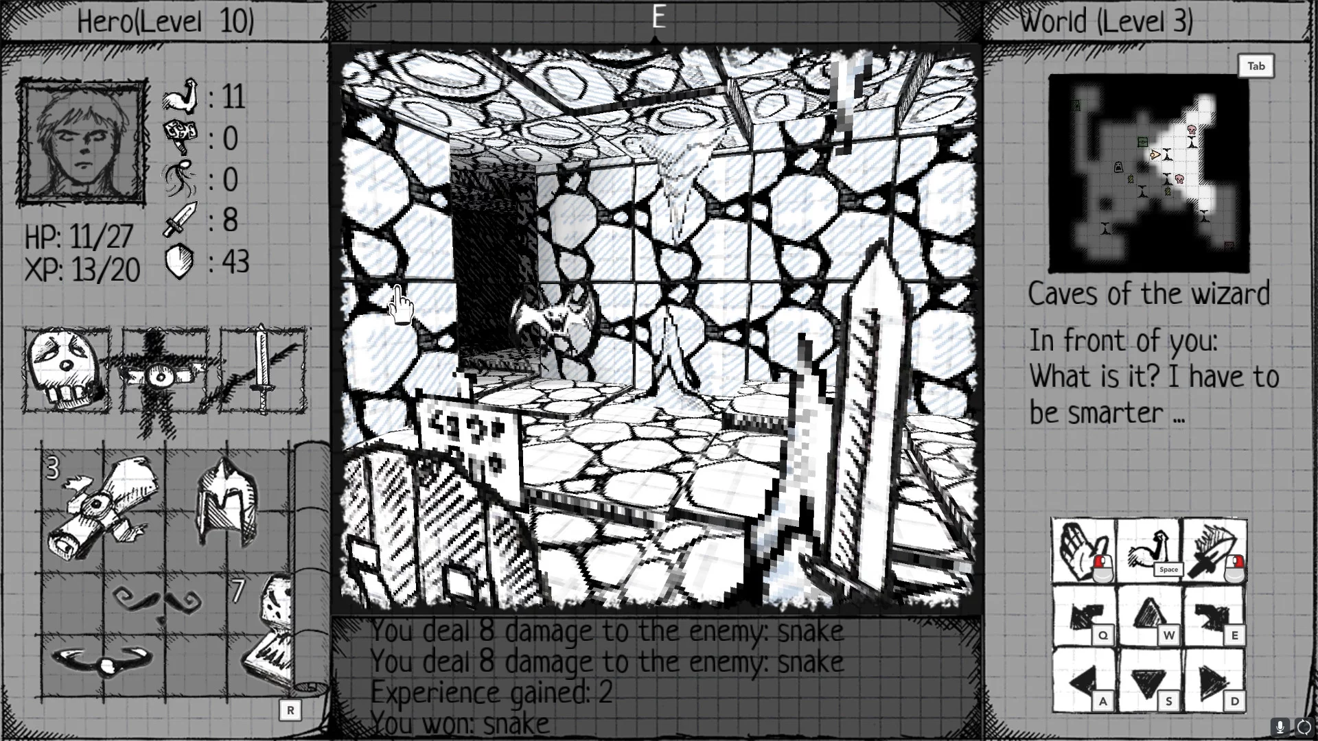 Изображение игры: Drawngeon: Dungeons of Ink and Paper