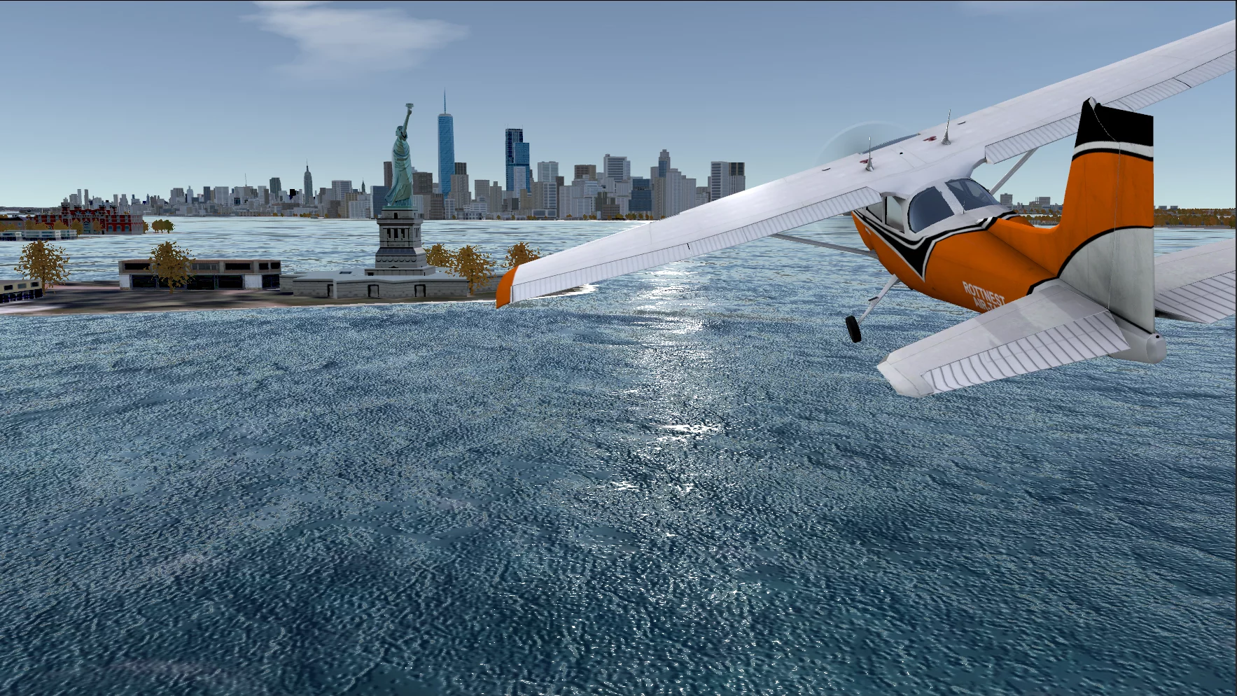 Изображение игры: VR Flight Simulator New York - Cessna