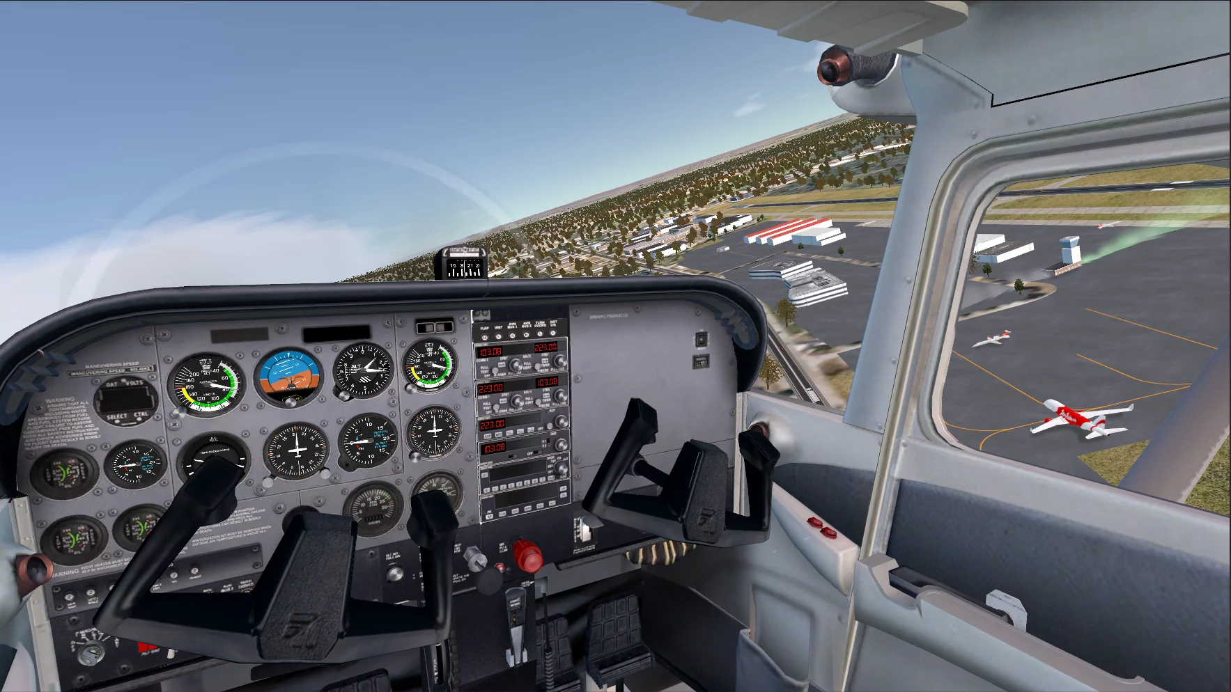 Изображение игры: VR Flight Simulator New York - Cessna