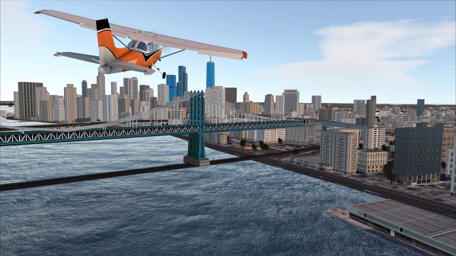 Изображение игры: VR Flight Simulator New York - Cessna