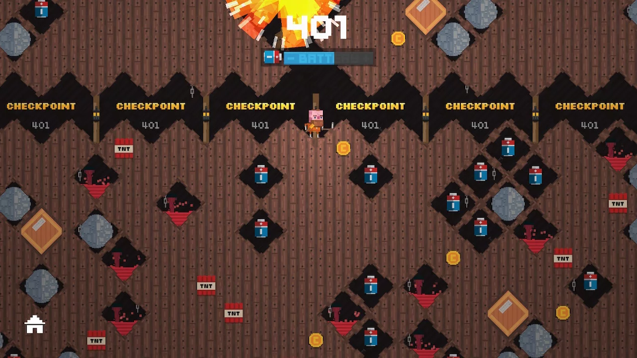 Изображение игры: Diggerman