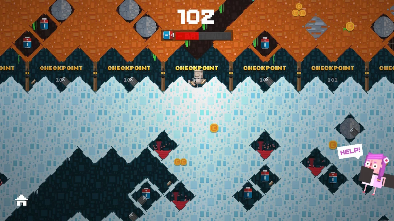 Изображение игры: Diggerman
