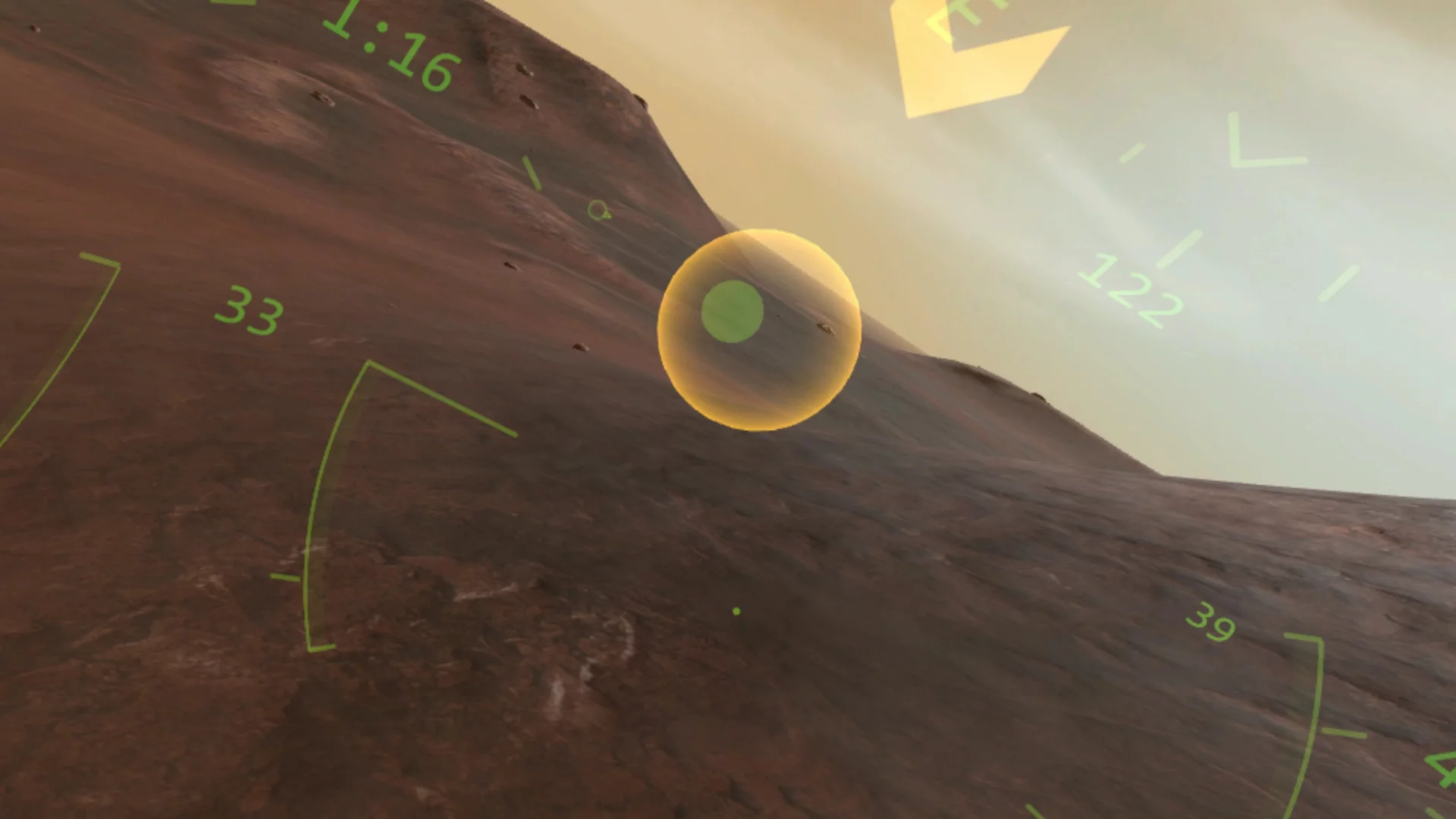 Изображение игры: Mars Flight VR