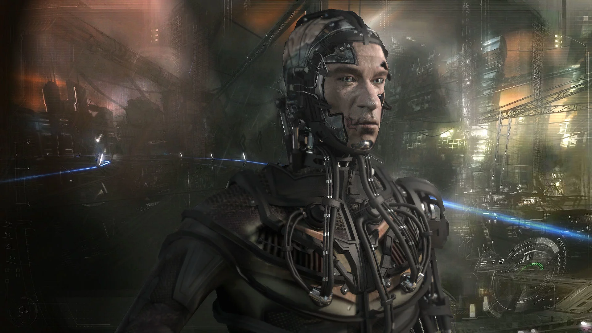 Изображение игры: CYBER.one: Racing For Souls