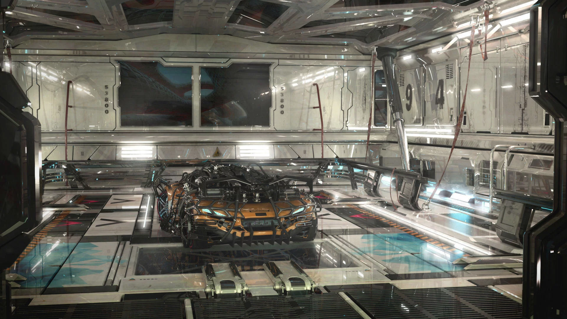Изображение игры: CYBER.one: Racing For Souls