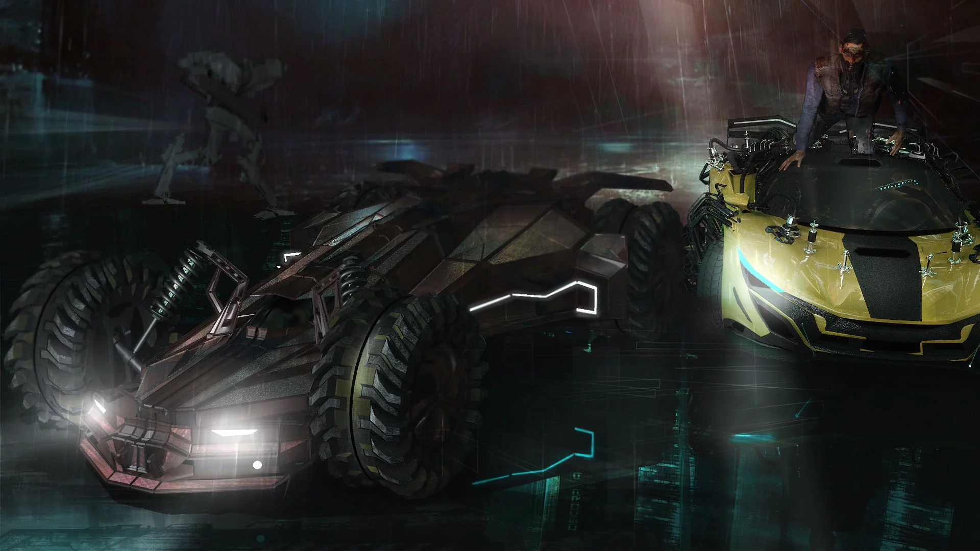 Изображение игры: CYBER.one: Racing For Souls