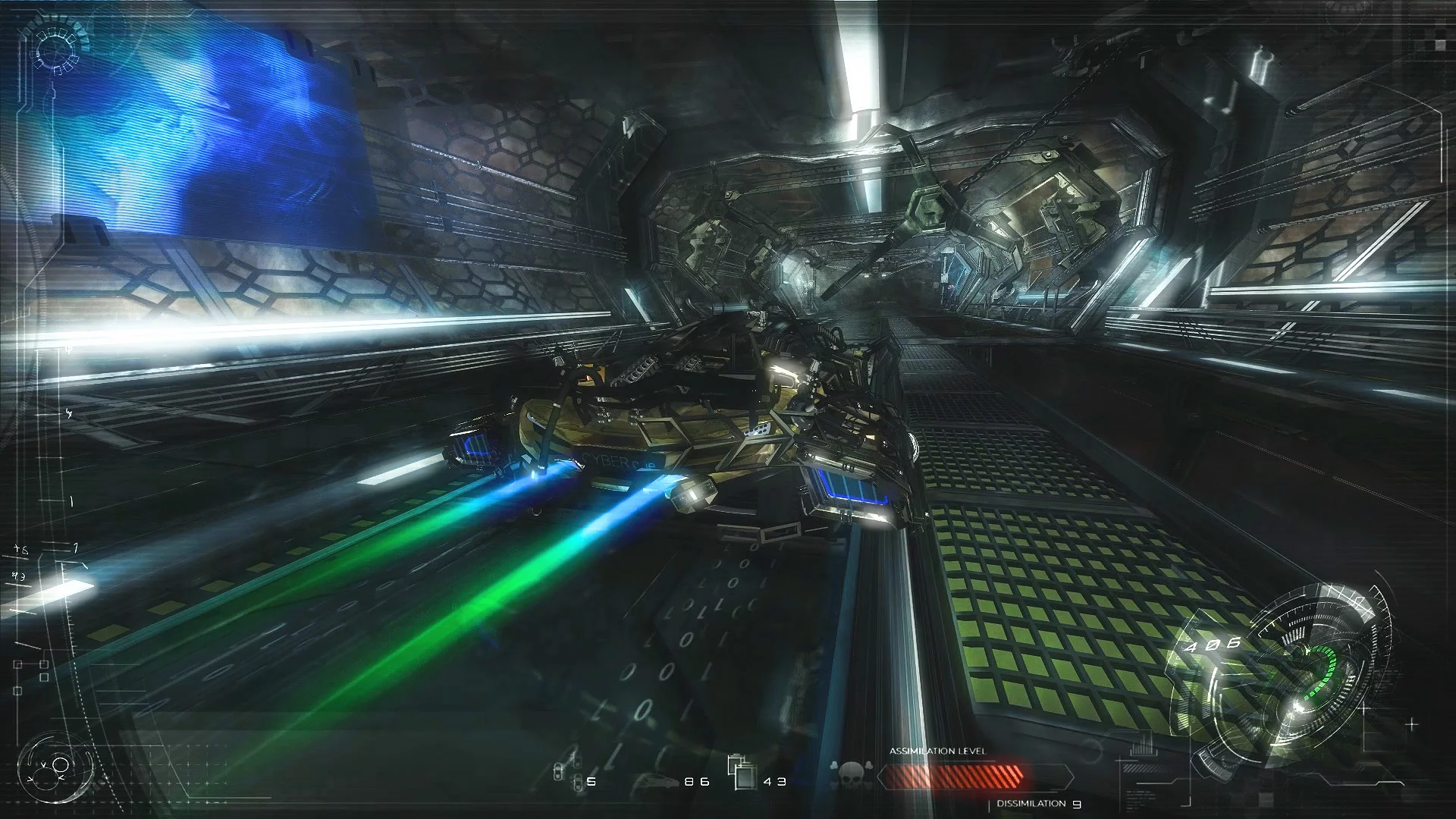 Изображение игры: CYBER.one: Racing For Souls