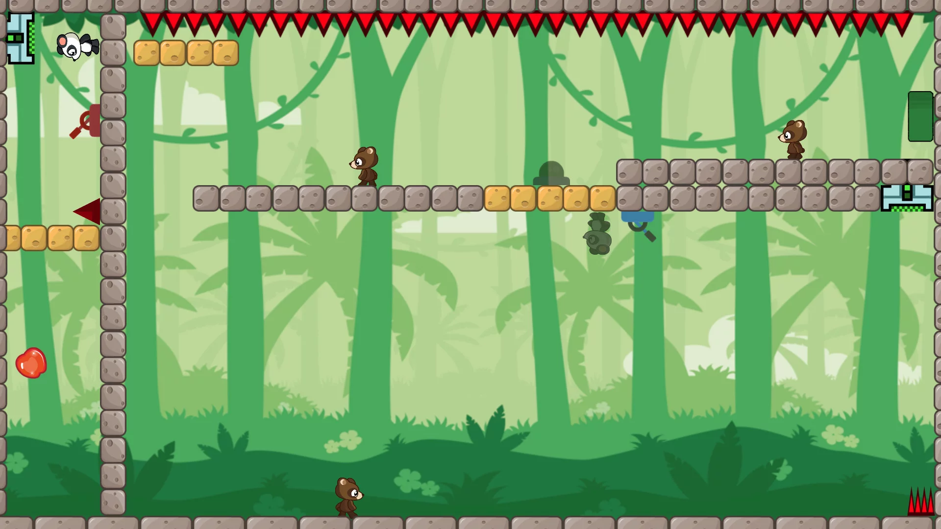 Изображение игры: Gravity Panda