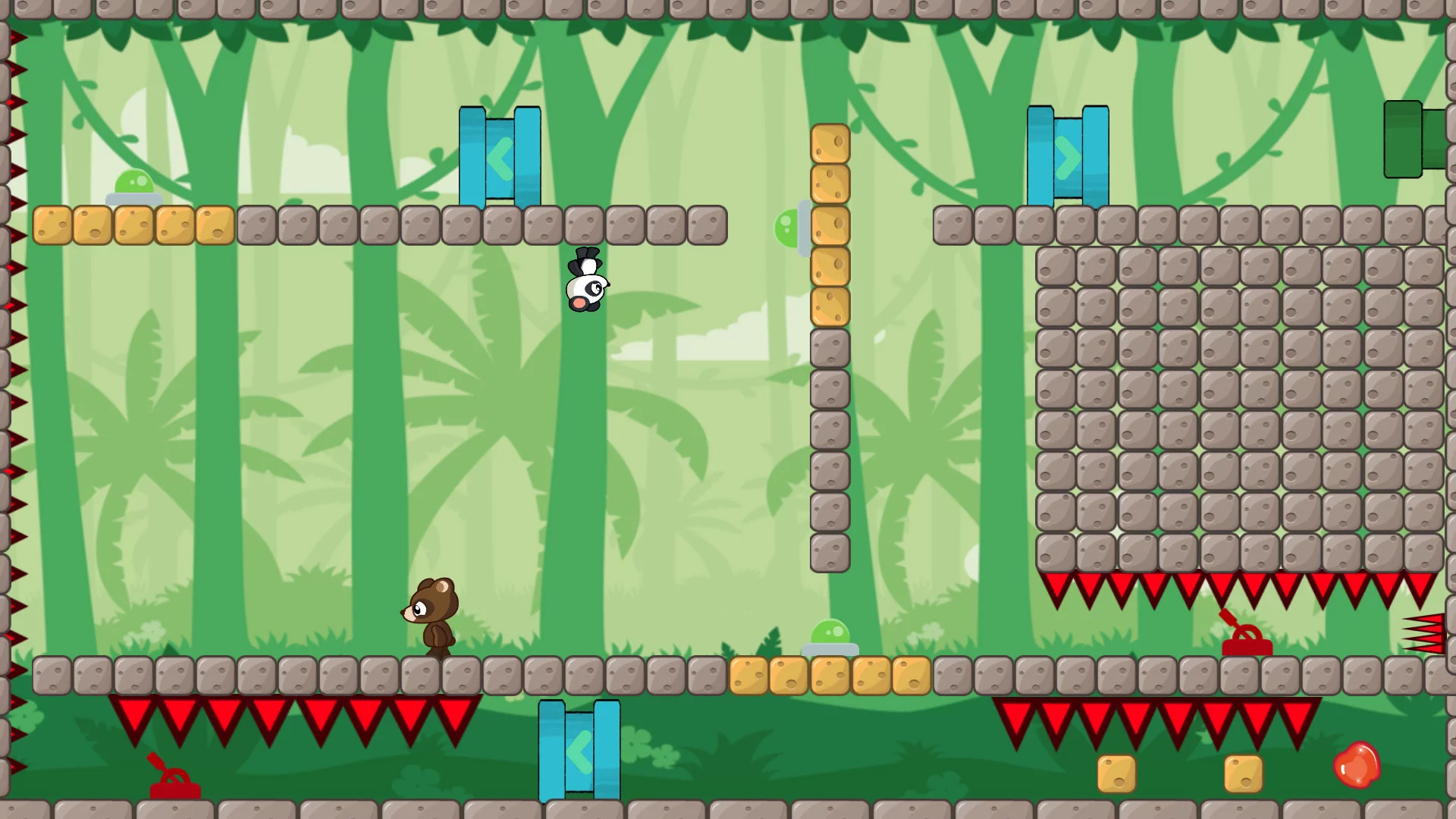 Изображение игры: Gravity Panda