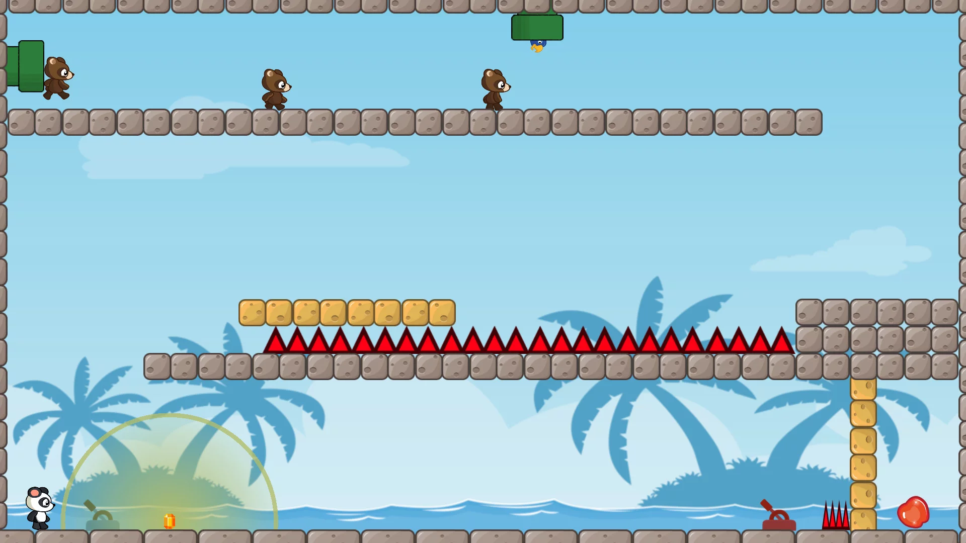 Изображение игры: Gravity Panda