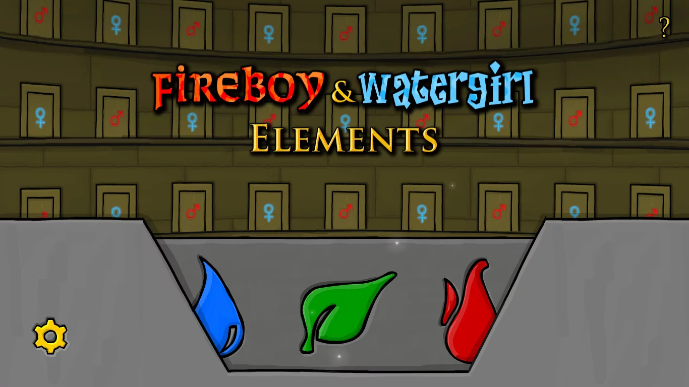 Изображение игры: Fireboy & Watergirl: Elements