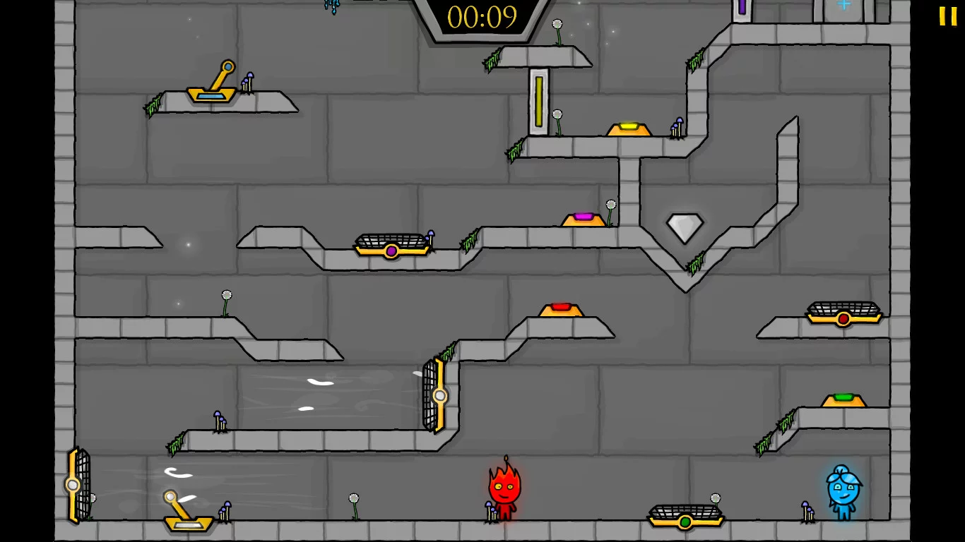 Изображение игры: Fireboy & Watergirl: Elements