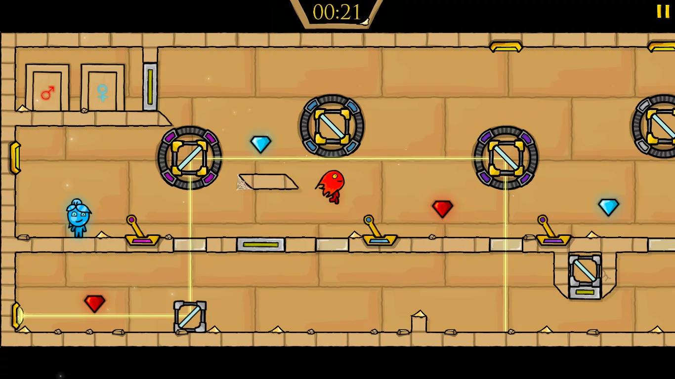 Изображение игры: Fireboy & Watergirl: Elements