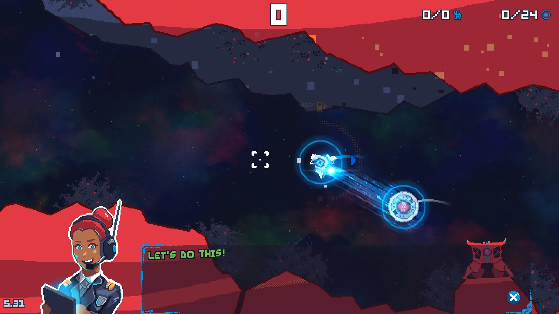 Изображение игры: Gravity Ace