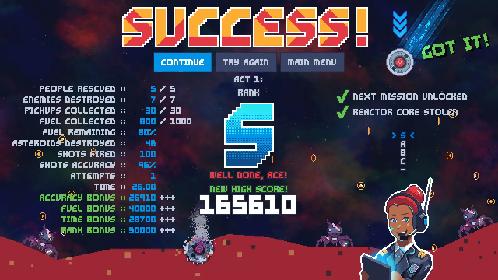 Изображение игры: Gravity Ace
