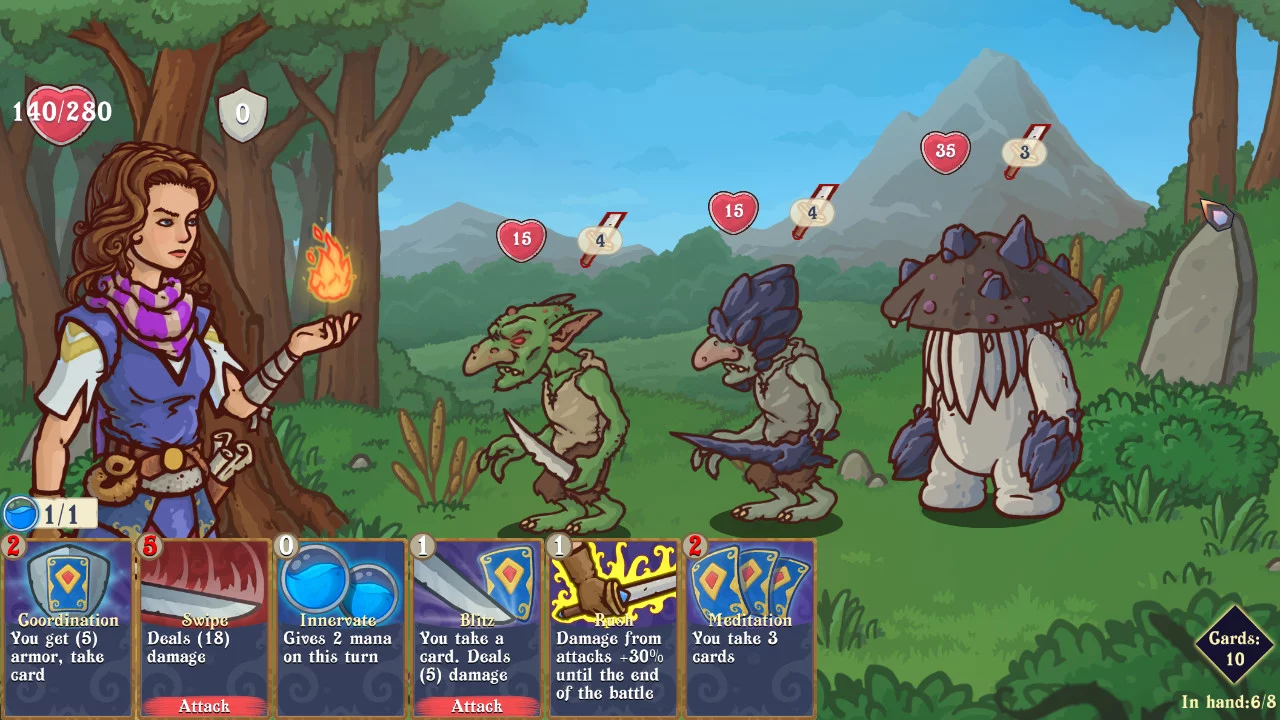 Изображение игры: Card Brawl