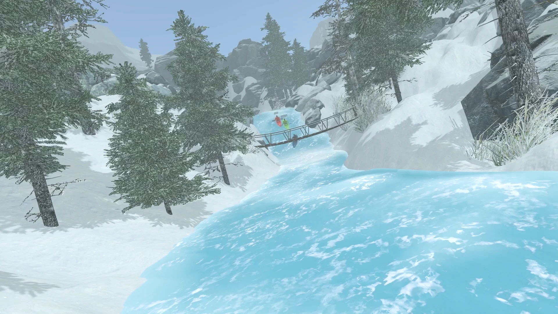 Изображение игры: DownStream: VR Whitewater Kayaking
