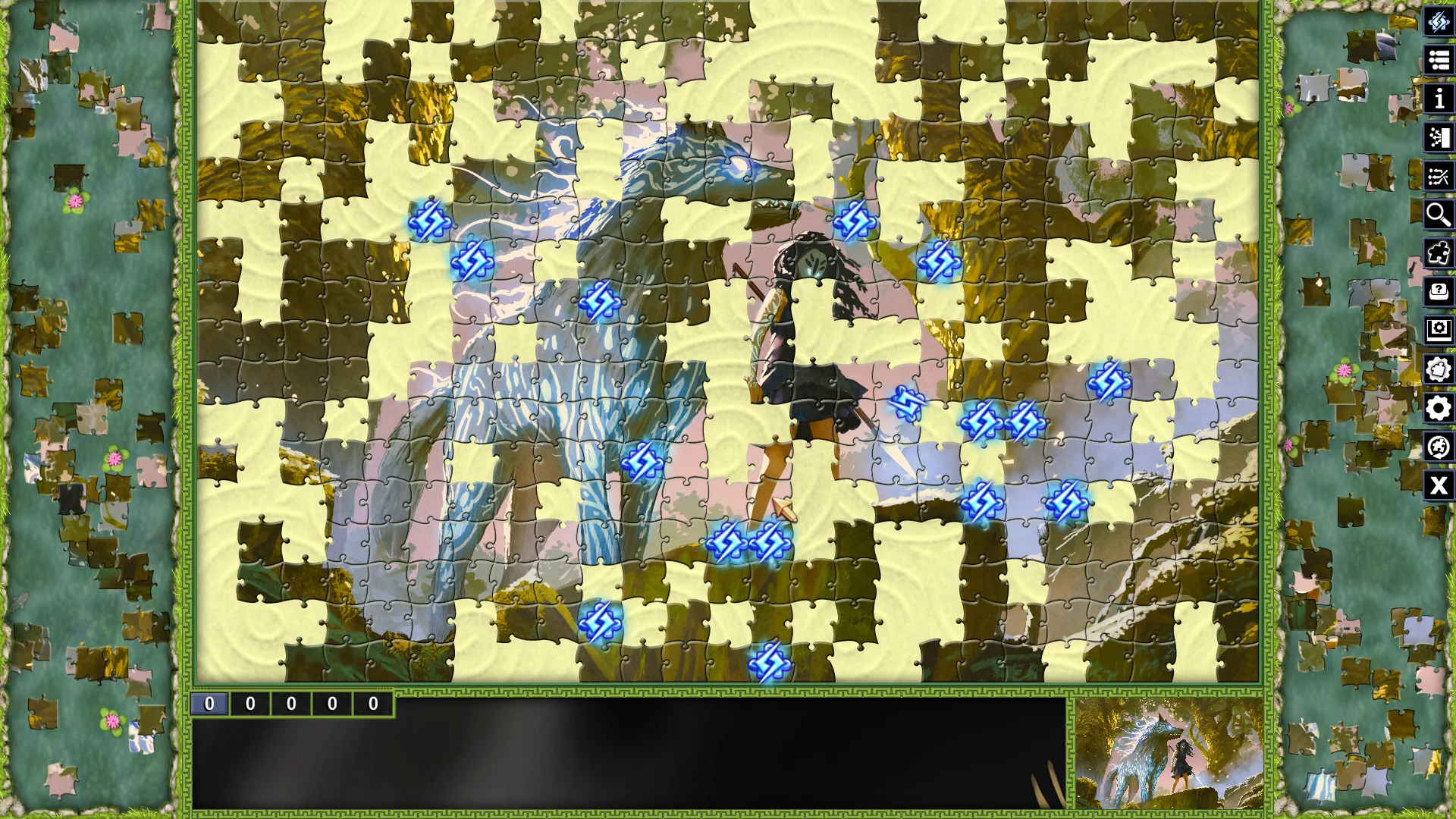 Изображение игры: Pixel Puzzles Illustrations & Anime Jigsaw Puzzles