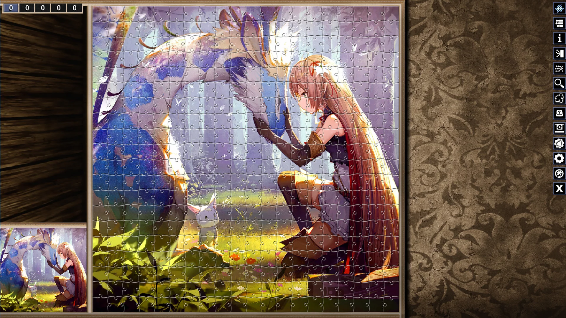 Изображение игры: Pixel Puzzles Illustrations & Anime Jigsaw Puzzles