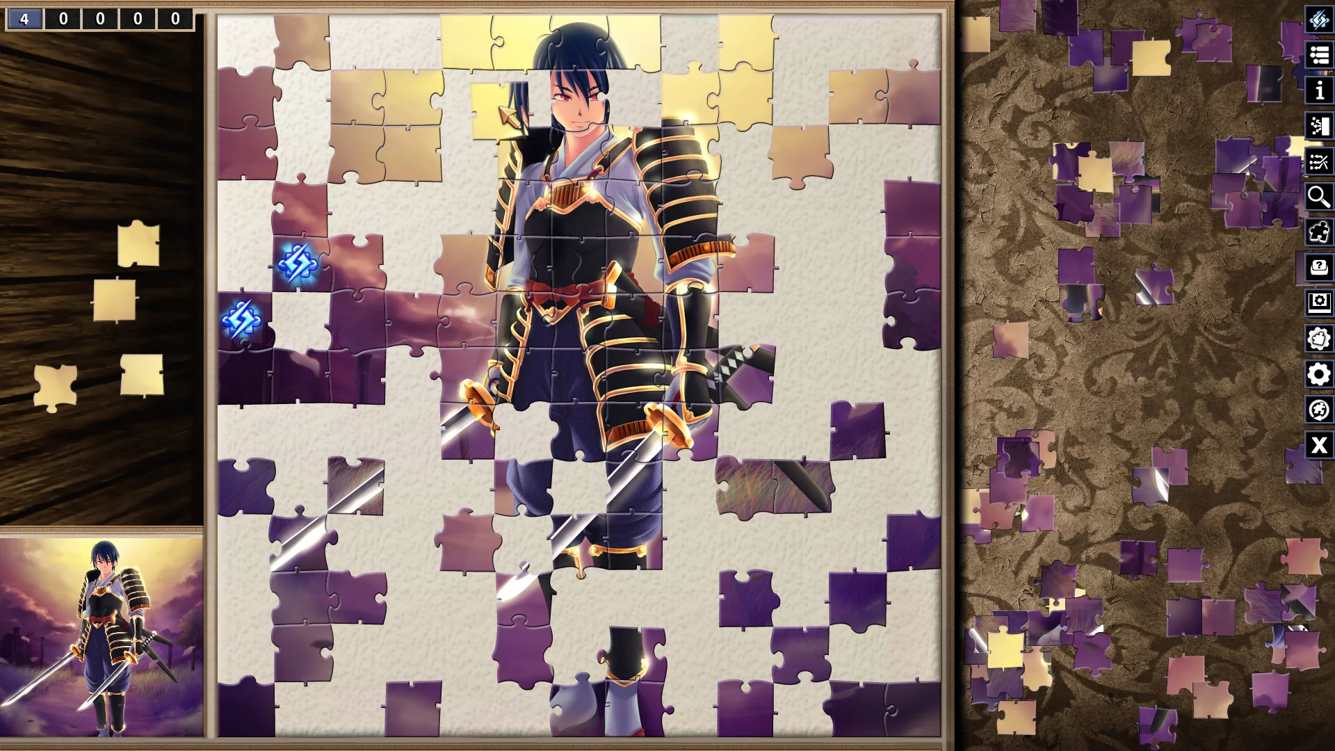 Изображение игры: Pixel Puzzles Illustrations & Anime Jigsaw Puzzles